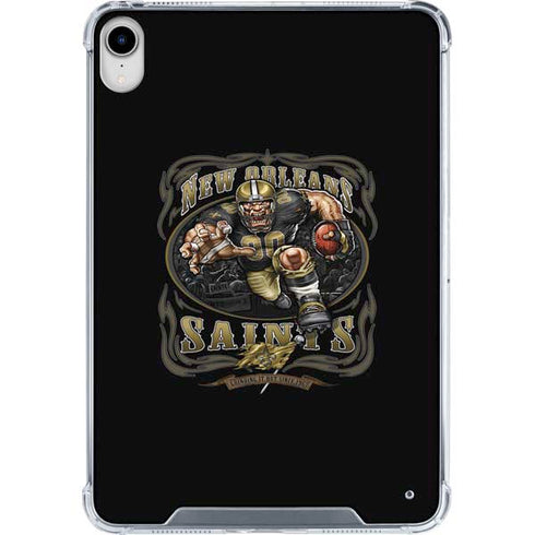 Liquid Blue NFL New Orleans Saints Running Back iPad 11th Gen (2025) Clear Case