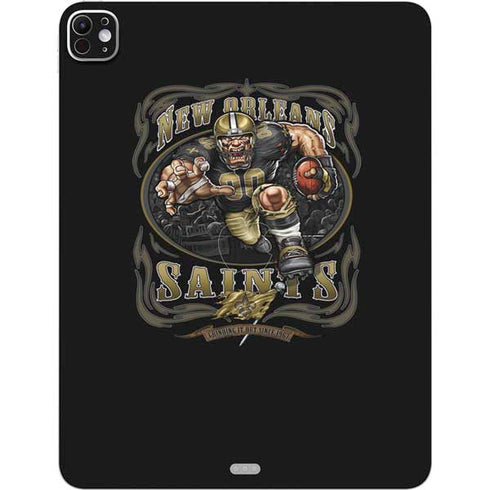 Liquid Blue NFL New Orleans Saints Running Back iPad Pro 13in M4 (2024) Skin