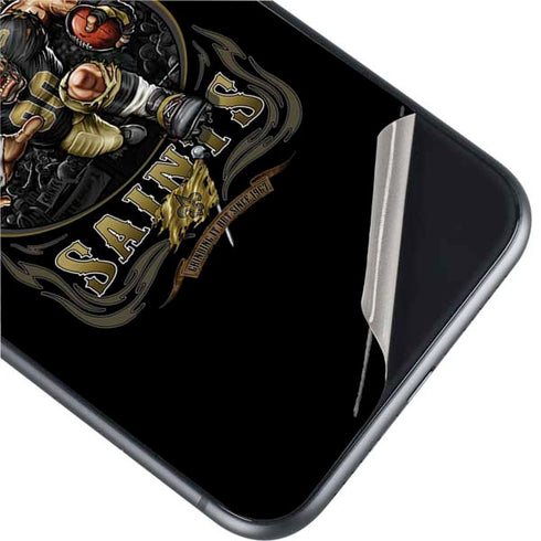 Liquid Blue NFL New Orleans Saints Running Back iPhone 11 Skin