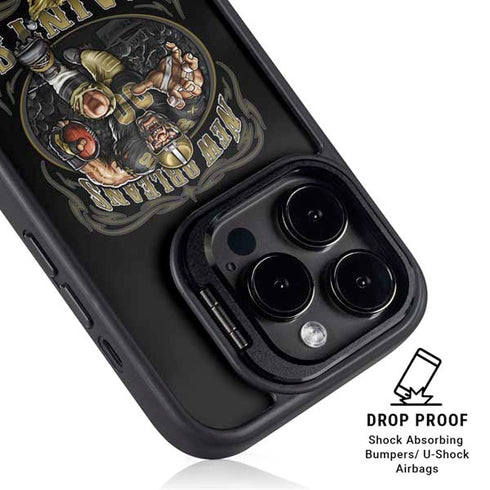 Liquid Blue NFL New Orleans Saints Running Back iPhone 13 Pro Kickstand Case