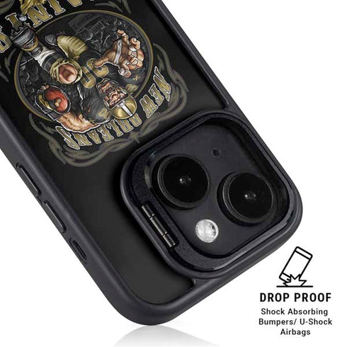 Liquid Blue NFL New Orleans Saints Running Back iPhone 14 Kickstand Case