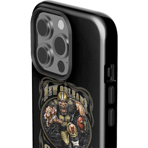 Liquid Blue NFL New Orleans Saints Running Back iPhone 15 Pro Impact Case