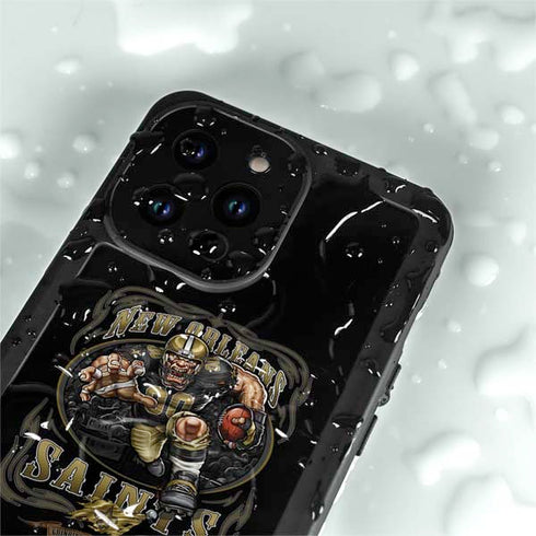 Liquid Blue NFL New Orleans Saints Running Back iPhone 15 Pro Waterproof Case