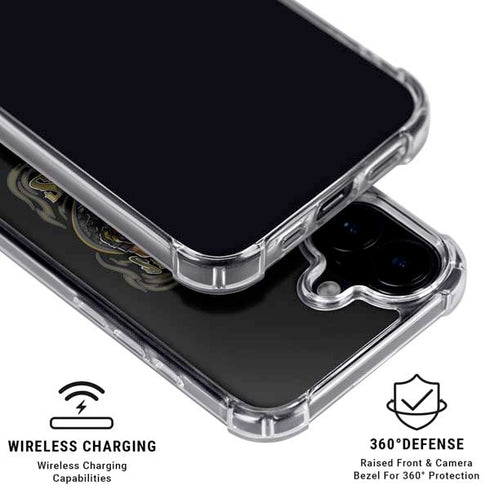 Liquid Blue NFL New Orleans Saints Running Back iPhone 16 MagSafe Case