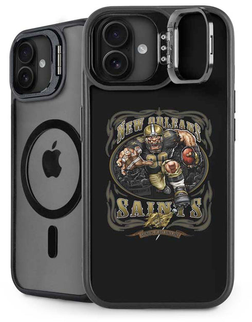 Liquid Blue NFL New Orleans Saints Running Back iPhone 16 Plus Kickstand Case