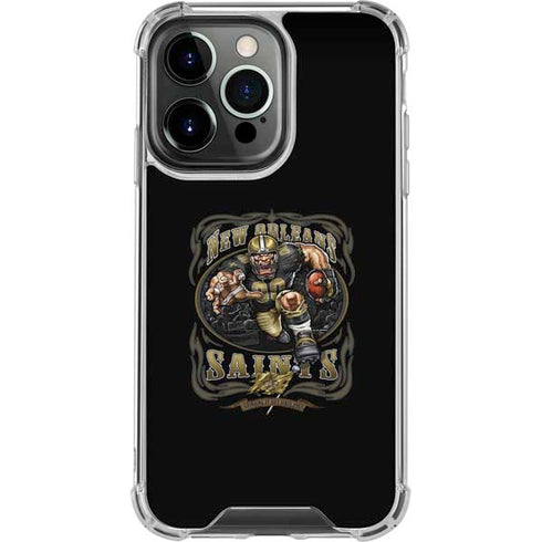 Liquid Blue NFL New Orleans Saints Running Back iPhone 16 Pro Clear Case
