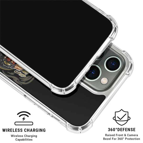 Liquid Blue NFL New Orleans Saints Running Back iPhone 16 Pro Clear Case