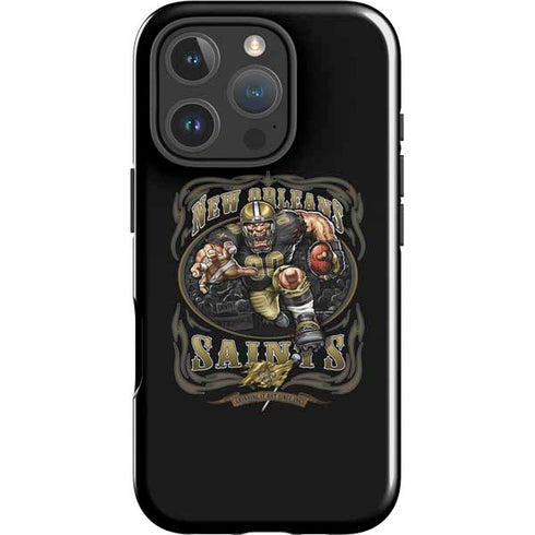 Liquid Blue NFL New Orleans Saints Running Back iPhone 16 Pro Max Impact Case