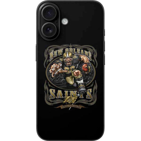 Liquid Blue NFL New Orleans Saints Running Back iPhone 16 Skin