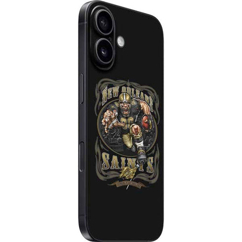 Liquid Blue NFL New Orleans Saints Running Back iPhone 16 Skin