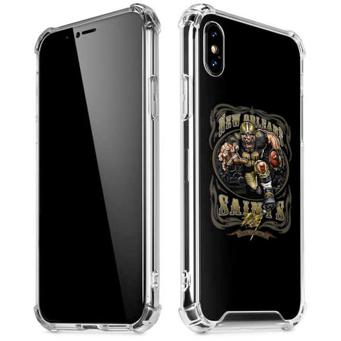 Liquid Blue NFL New Orleans Saints Running Back iPhone X/XS Clear Case
