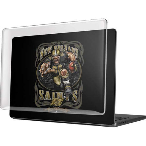 Liquid Blue NFL New Orleans Saints Running Back MacBook Pro 14in (2021-24) Case plus Skin