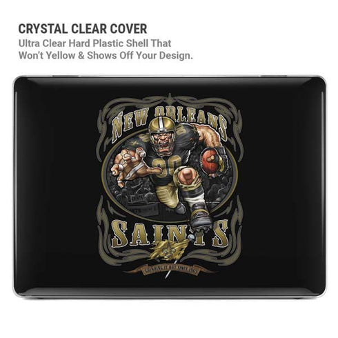 Liquid Blue NFL New Orleans Saints Running Back MacBook Pro 14in (2021-24) Case plus Skin