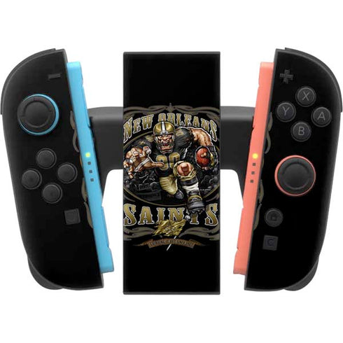 Liquid Blue NFL New Orleans Saints Running Back Nintendo Switch 2 (2025) Joy-Con Controller Skin