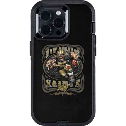 Liquid Blue NFL New Orleans Saints Running Back Otterbox Defender iPhone Skin