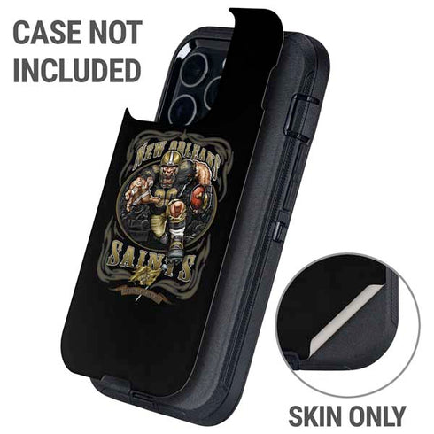 Liquid Blue NFL New Orleans Saints Running Back Otterbox Defender iPhone Skin