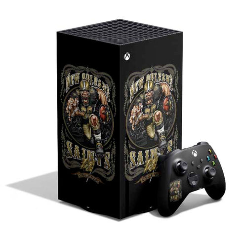 Liquid Blue NFL New Orleans Saints Running Back XBox Series X Digital Edition Bundle Skin