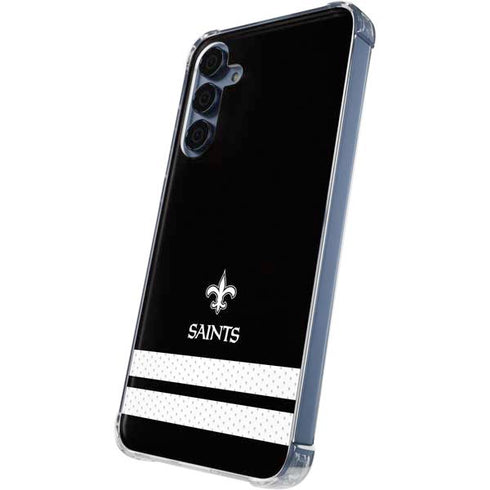 NFL New Orleans Saints Shutout Galaxy A55 5G Clear Case