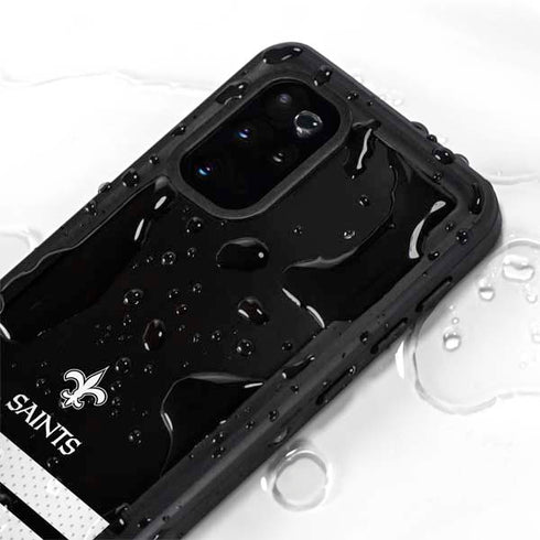 NFL New Orleans Saints Shutout Galaxy S20 Plus Waterproof Case