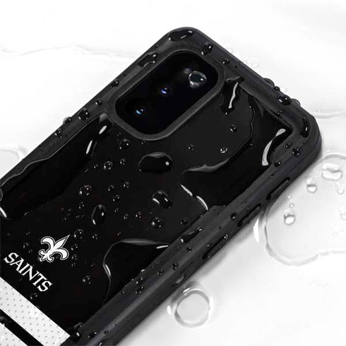 NFL New Orleans Saints Shutout Galaxy S20 Waterproof Case