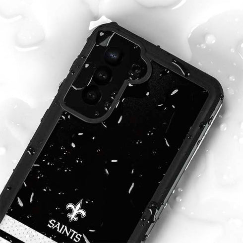 NFL New Orleans Saints Shutout Galaxy S24 Plus Waterproof Case