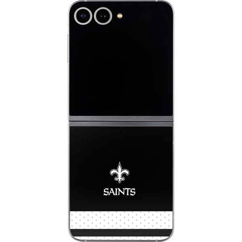 NFL New Orleans Saints Shutout Galaxy Z Flip6 Skin