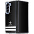 NFL New Orleans Saints Shutout Galaxy Z Fold5 5G Clear Case