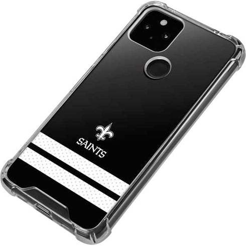 NFL New Orleans Saints Shutout Google Pixel 5 Clear Case