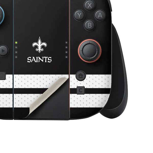 NFL New Orleans Saints Shutout Nintendo Switch 2 (2025) Joy-Con Controller Skin