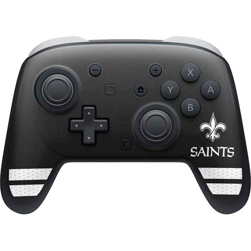 NFL New Orleans Saints Shutout Nintendo Switch 2 (2025) Pro Controller Skin