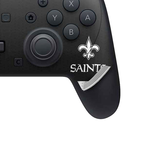 NFL New Orleans Saints Shutout Nintendo Switch 2 (2025) Pro Controller Skin
