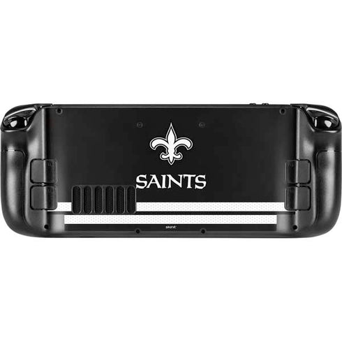 NFL New Orleans Saints Shutout Steam Deck Handheld Gaming Computer Skin