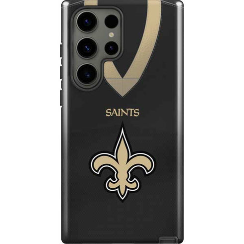 NFL New Orleans Saints Team Jersey Galaxy S23 Ultra Pro Case