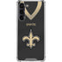 NFL New Orleans Saints Team Jersey Galaxy S24 FE Clear Case