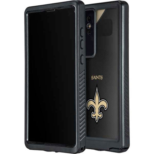 NFL New Orleans Saints Team Jersey Galaxy S24 Ultra Waterproof Case