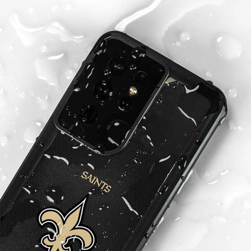 NFL New Orleans Saints Team Jersey Galaxy S24 Ultra Waterproof Case