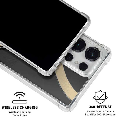 NFL New Orleans Saints Team Jersey Galaxy S26 Ultra Clear Case