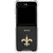 NFL New Orleans Saints Team Jersey Galaxy Z Flip6 Clear Case