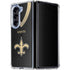 NFL New Orleans Saints Team Jersey Galaxy Z Fold5 5G Clear Case