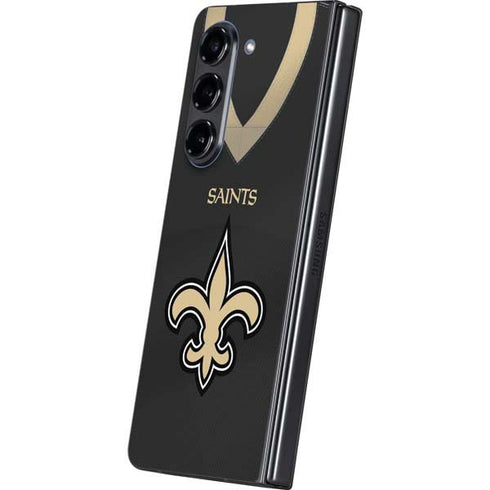 NFL New Orleans Saints Team Jersey Galaxy Z Fold5 5G Skin