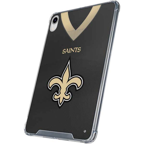NFL New Orleans Saints Team Jersey iPad 11th Gen (2025) Clear Case