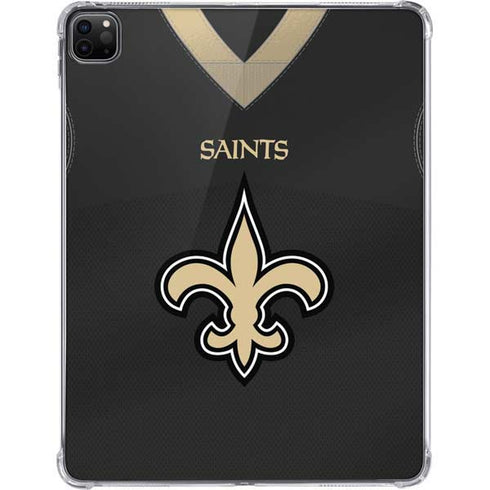 NFL New Orleans Saints Team Jersey iPad Pro 11in (2024) Clear Case