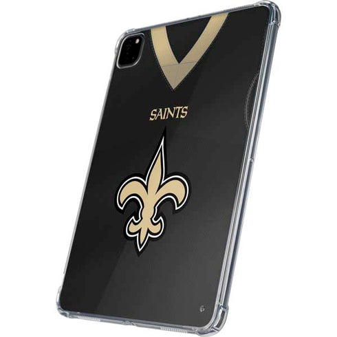 NFL New Orleans Saints Team Jersey iPad Pro 11in (2024) Clear Case