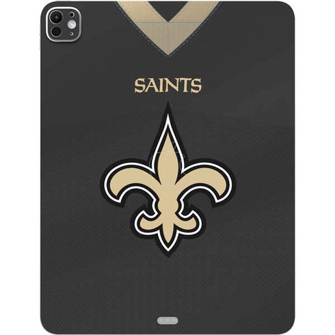 NFL New Orleans Saints Team Jersey iPad Pro 13in M4 (2024) Skin
