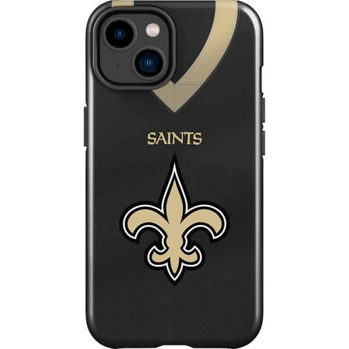 NFL New Orleans Saints Team Jersey iPhone 15 Impact Case
