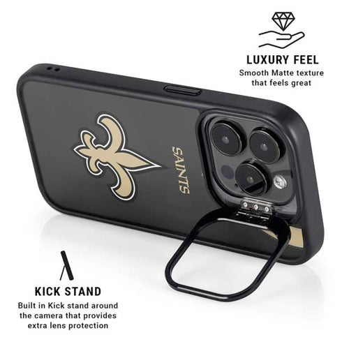 NFL New Orleans Saints Team Jersey iPhone 15 Pro Kickstand Case