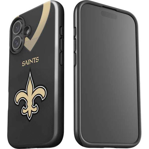 NFL New Orleans Saints Team Jersey iPhone 16 Impact Case