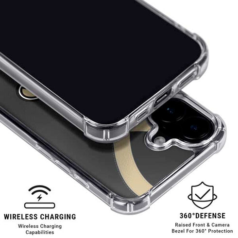 NFL New Orleans Saints Team Jersey iPhone 16 Plus MagSafe Case