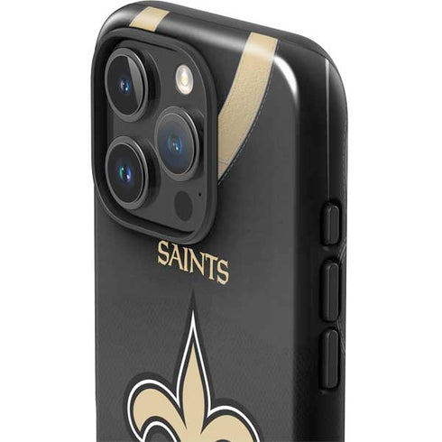 NFL New Orleans Saints Team Jersey iPhone 16 Pro Max Impact Case