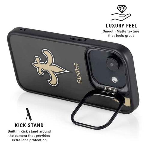 NFL New Orleans Saints Team Jersey iPhone 16e Kickstand Case